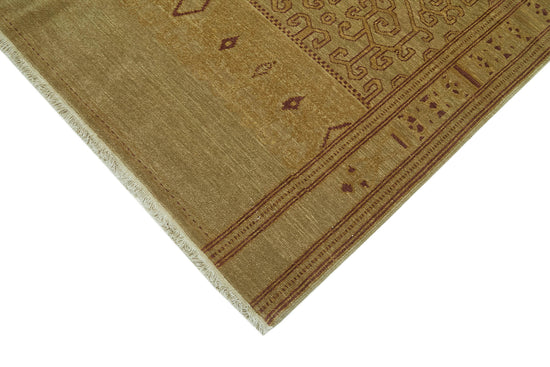 6x8 Beige Oushak Rug - 42188