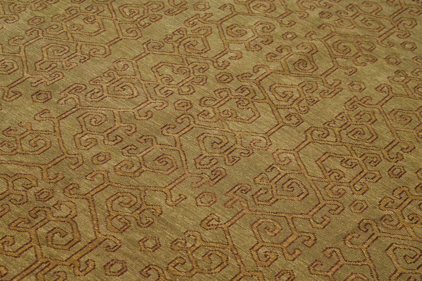 6x8 Beige Oushak Rug - 42188