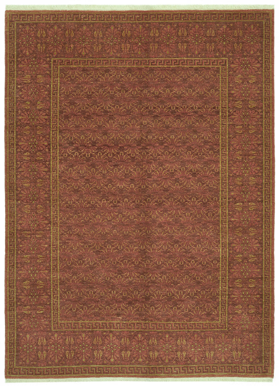 7x9 Red Oushak Rug - 42189