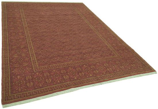 7x9 Red Oushak Rug - 42189