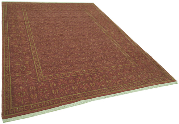 7x9 Red Oushak Rug - 42189