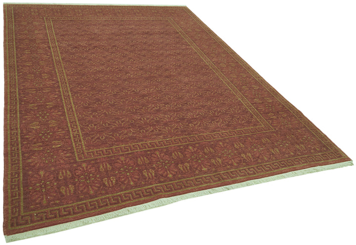 7x9 Red Oushak Rug - 42189
