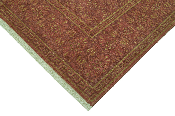 7x9 Red Oushak Rug - 42189