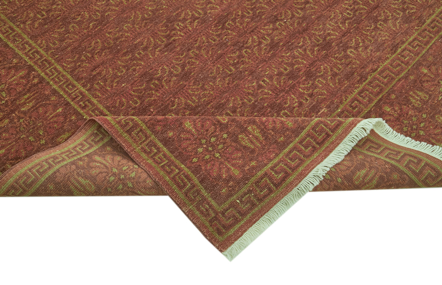 7x9 Red Oushak Rug - 42189