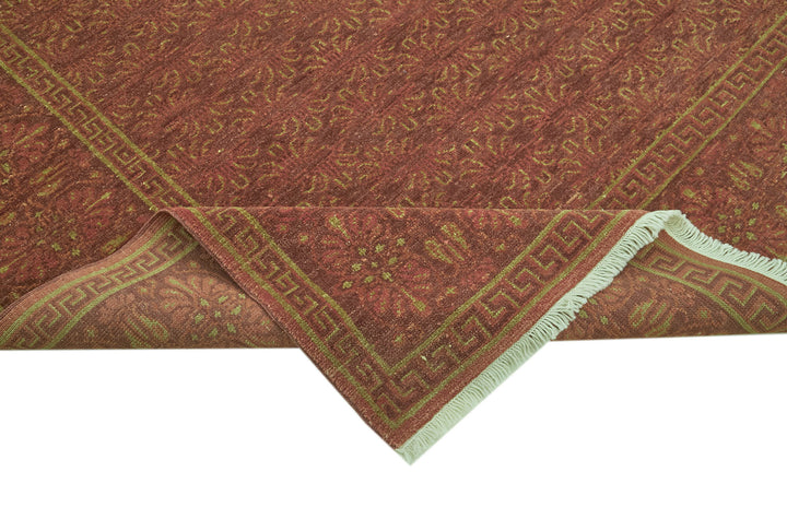 7x9 Red Oushak Rug - 42189