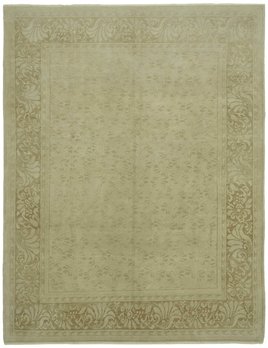 8x10 Beige Oushak Rug - 42191