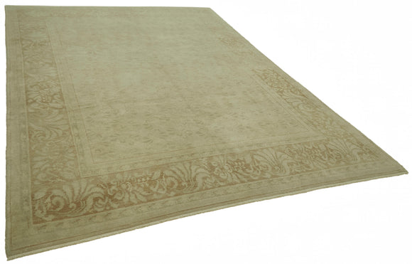 8x10 Beige Oushak Rug - 42191