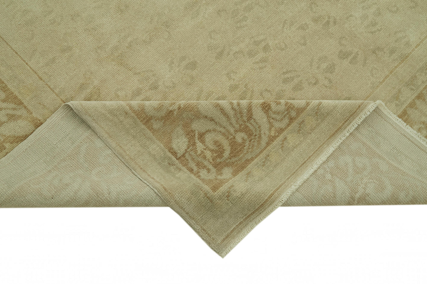 8x10 Beige Oushak Rug - 42191