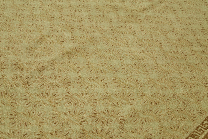 8x11 Beige Oushak Rug - 42192