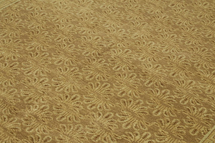 7x9 Beige Oushak Rug - 42196