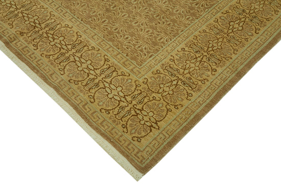 6x9 Beige Oushak Rug - 42197