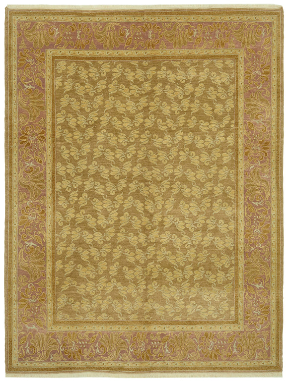 8x10 Beige Oushak Rug - 42202