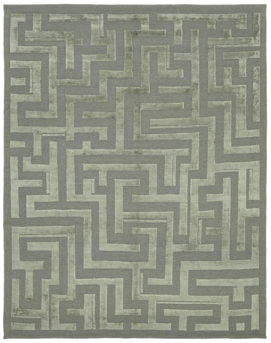 8x10 Green Oushak Rug - 42210