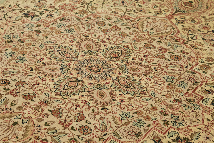 8x10 Beige Oushak Rug - 42213