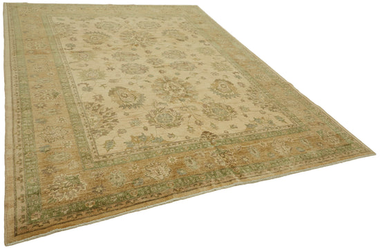 8x10 Beige Oushak Rug - 42214