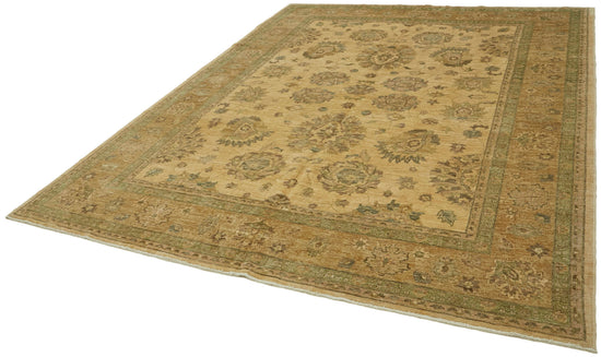 8x10 Beige Oushak Rug - 42214