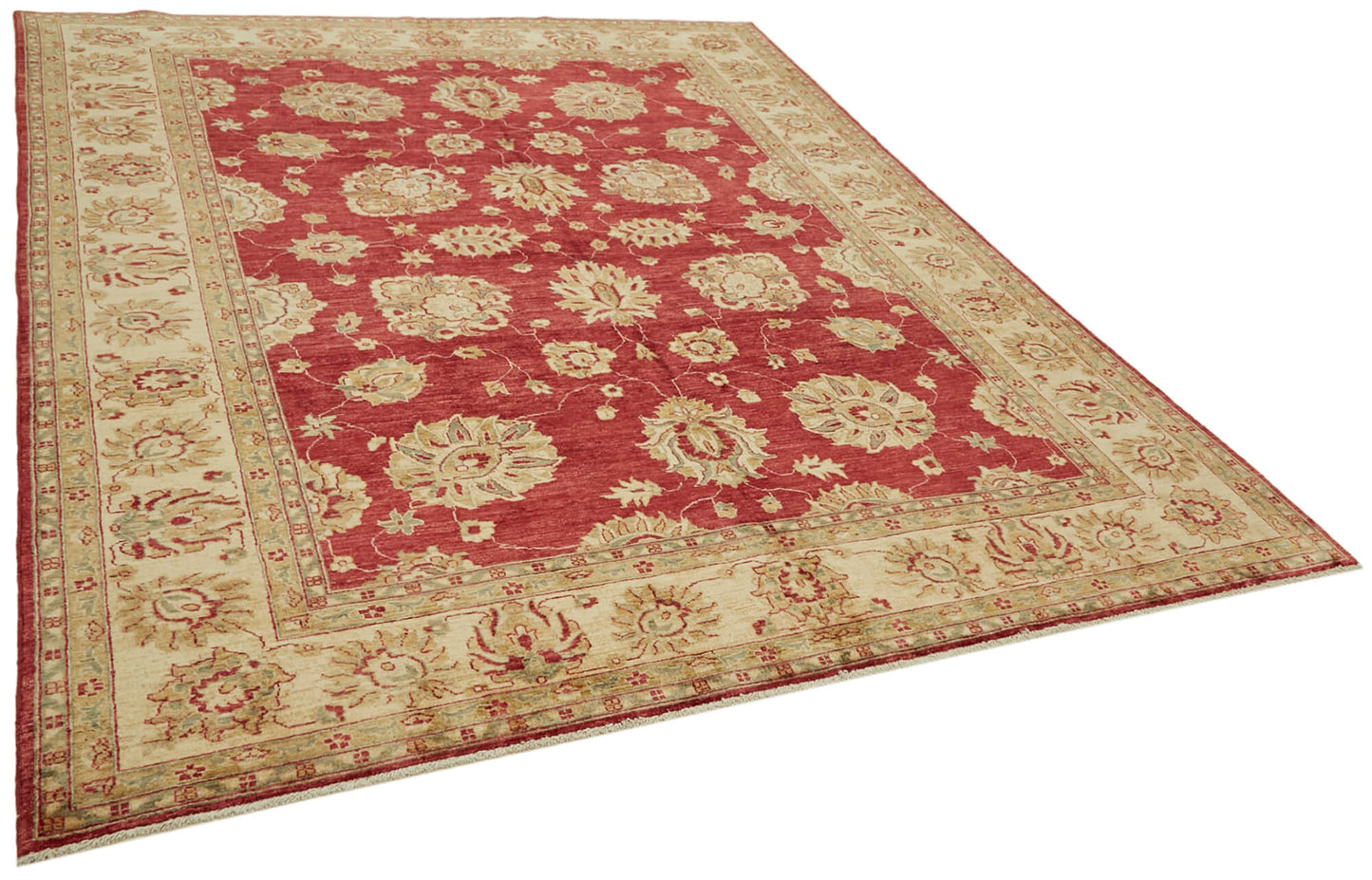 8x10 Beige Oushak Rug - 42218