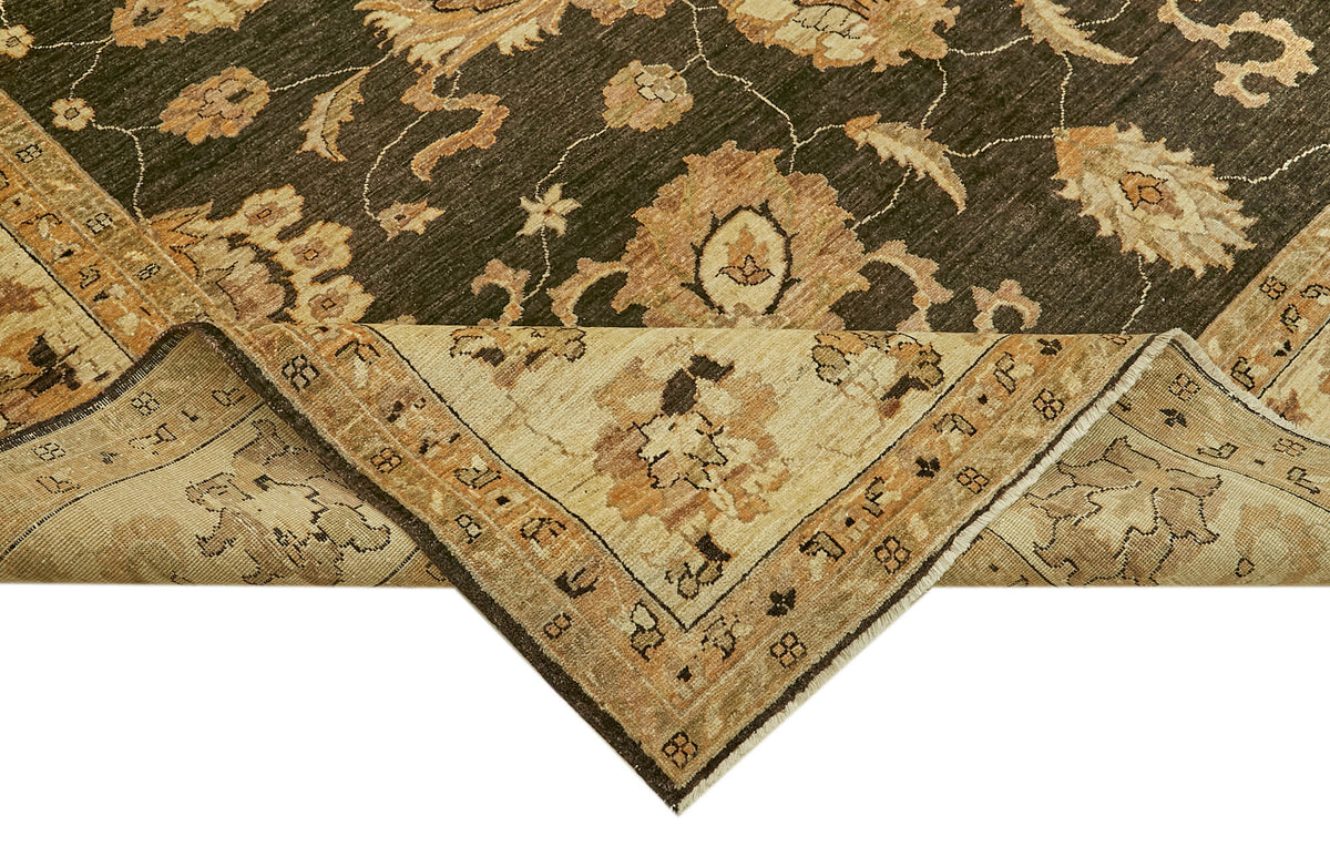 8x9 Beige Oushak Rug - 42219