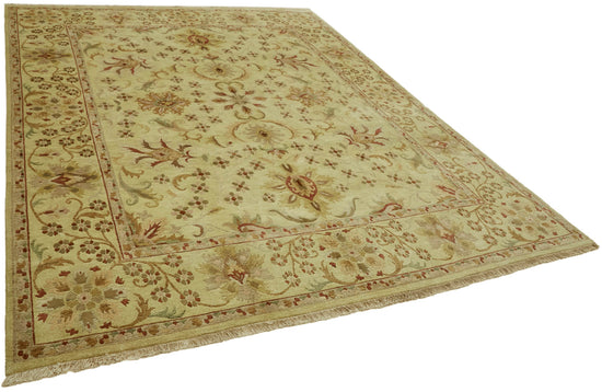 8x10 Beige Oushak Rug - 42224
