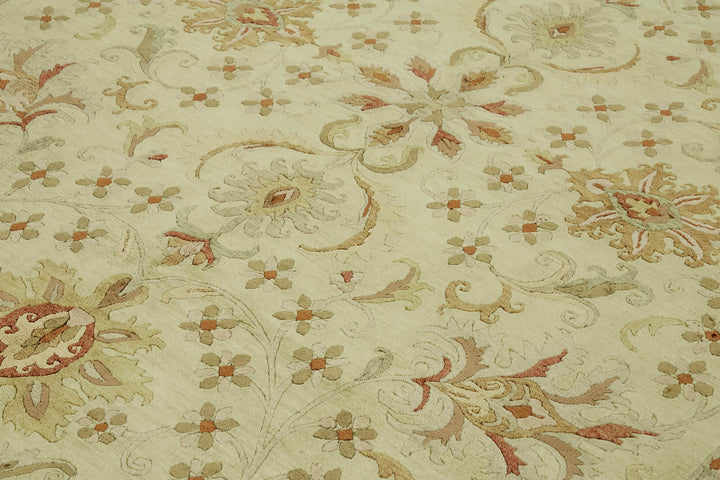 8x10 Beige Oushak Rug - 42224