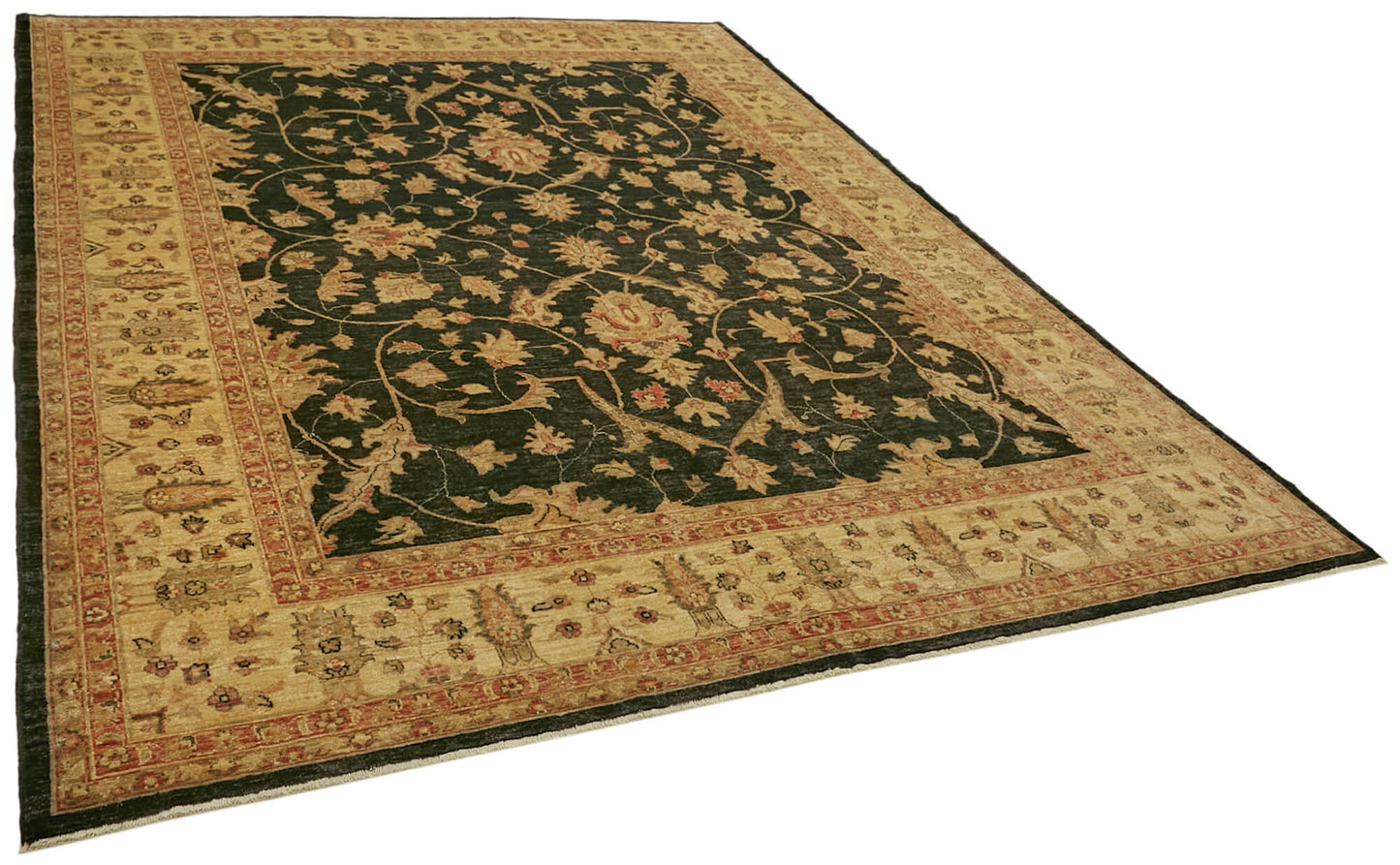 8x10 Beige Oushak Rug - 42227