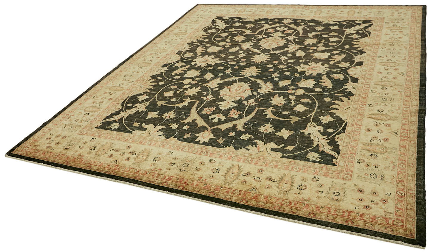 8x10 Beige Oushak Rug - 42227