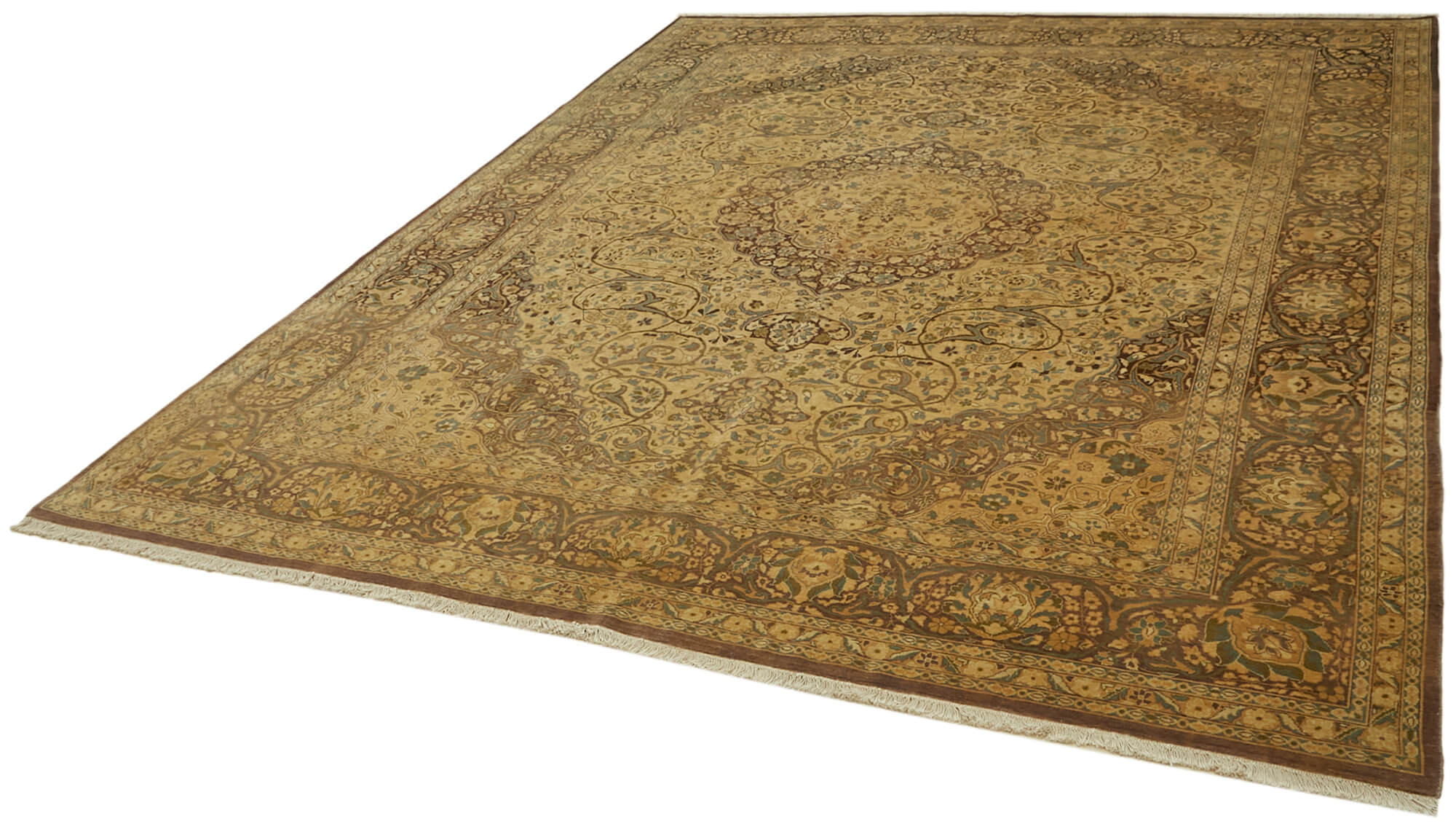8x10 Beige Oushak Rug - 42230
