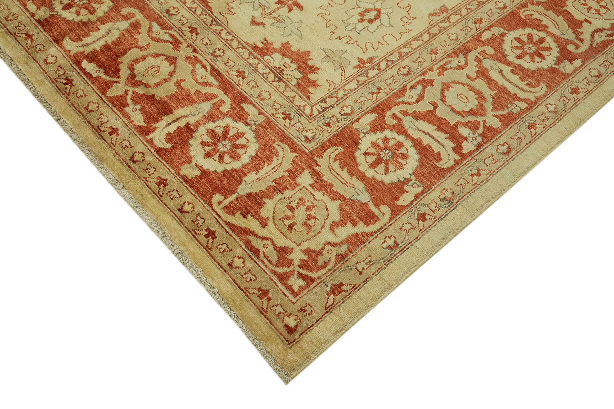 9x12 Beige Oushak Rug - 42235