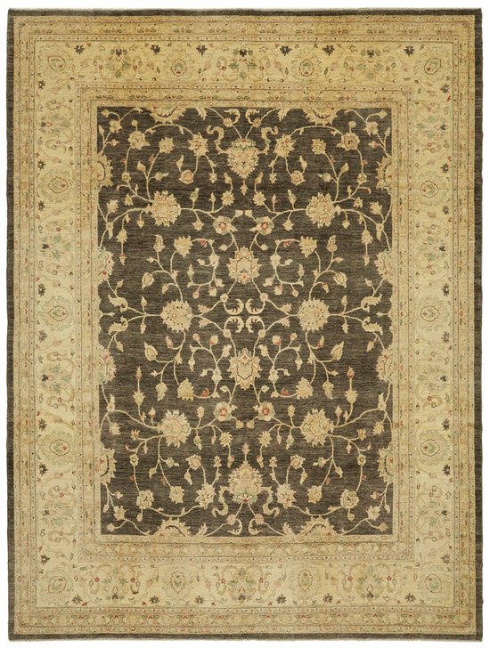 9x11 Beige Oushak Rug - 42239
