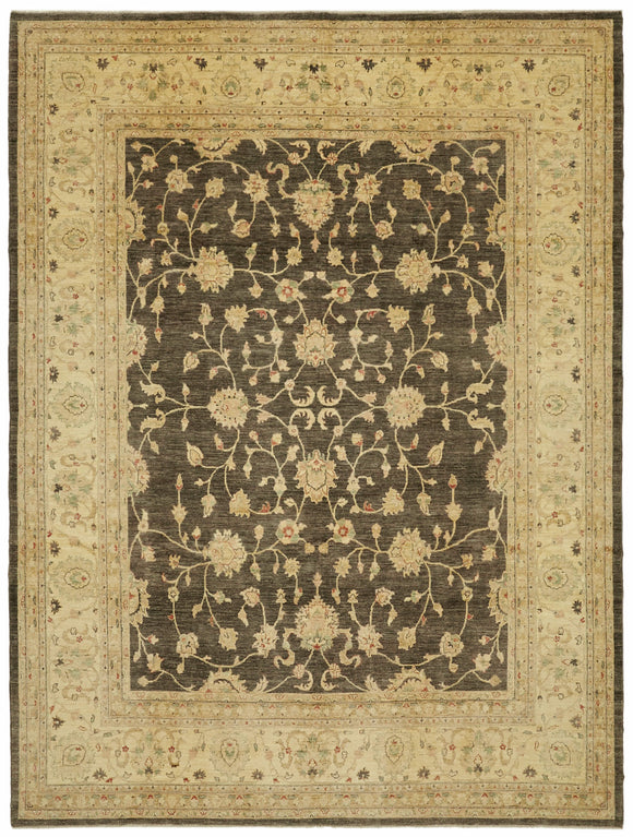 9x11 Beige Oushak Rug - 42239