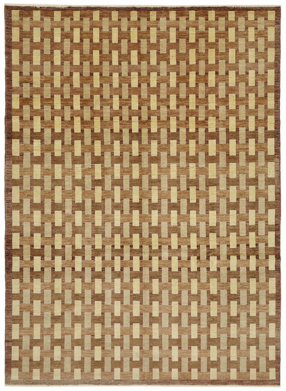 9x12 Beige Oushak Rug - 42240