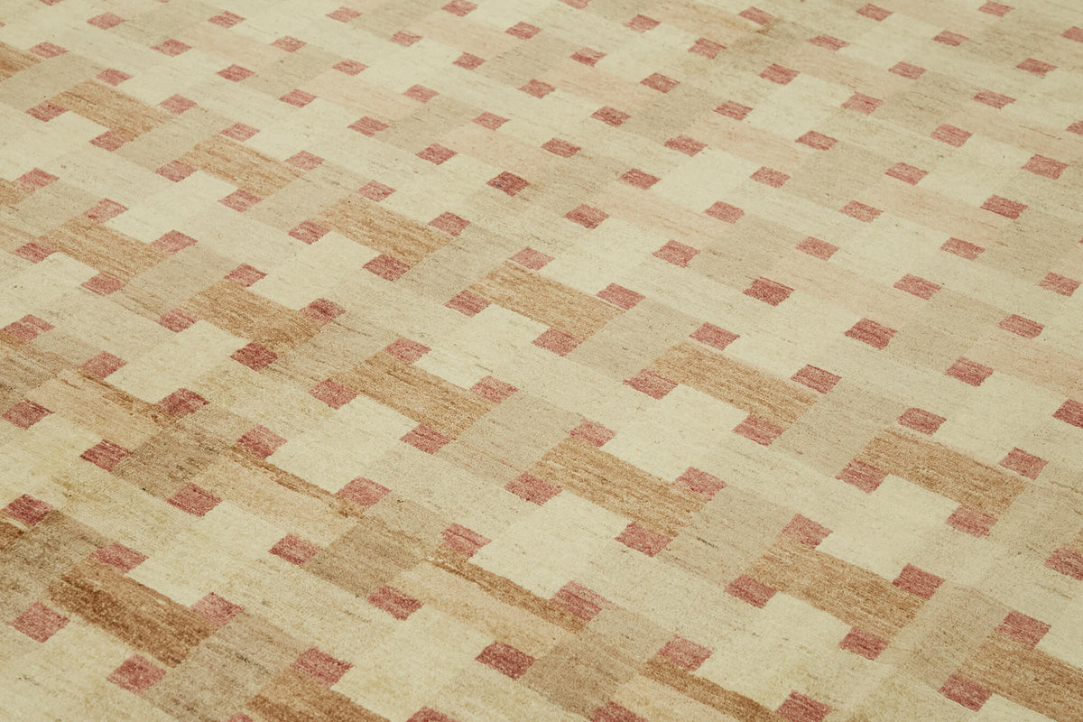 9x12 Beige Oushak Rug - 42241