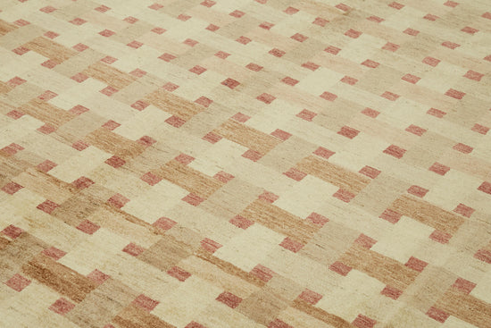 9x12 Beige Oushak Rug - 42241