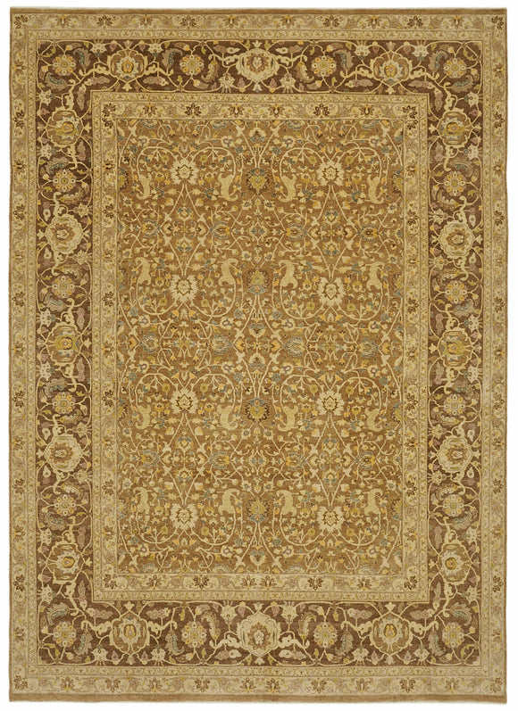 8x11 Beige Oushak Rug - 42242
