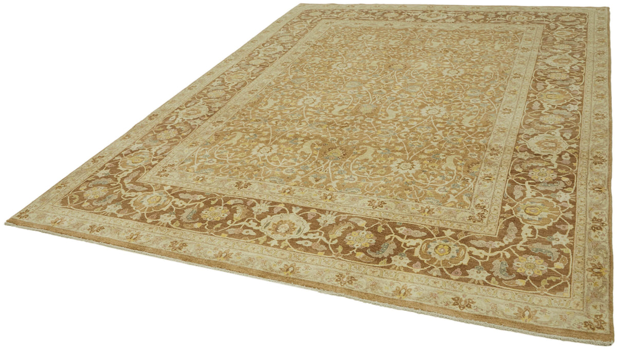 8x11 Beige Oushak Rug - 42242