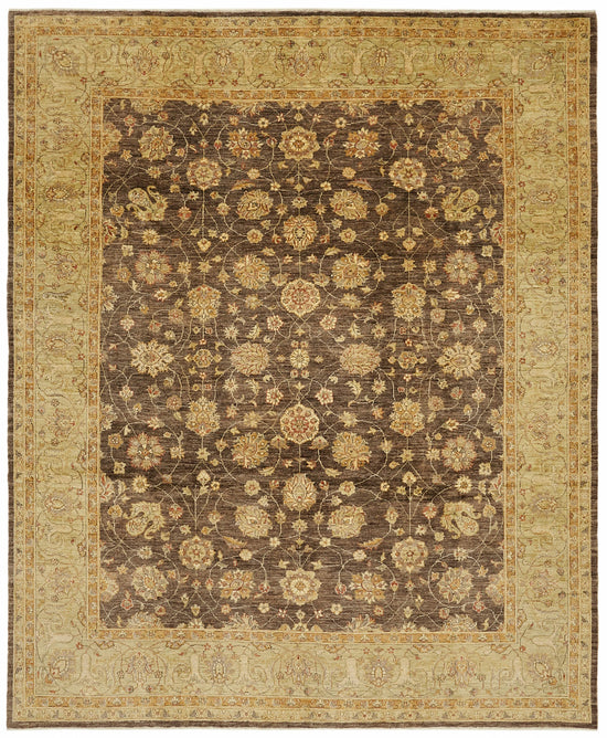 9x11 Beige Oushak Rug - 42244