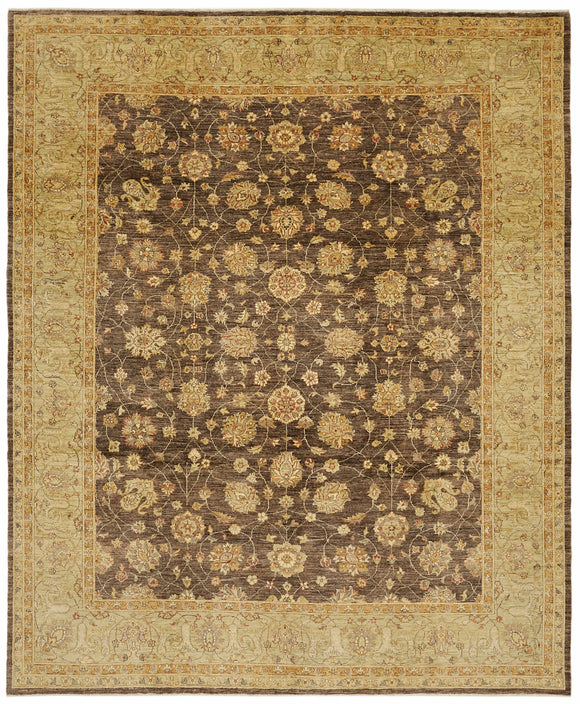 9x11 Beige Oushak Rug - 42244