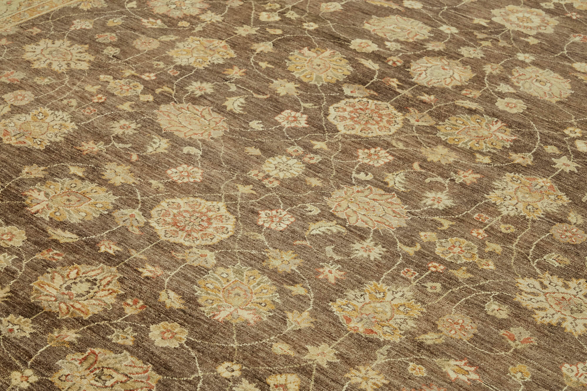 9x11 Beige Oushak Rug - 42244