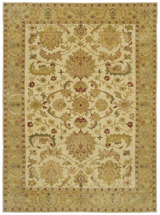 9x12 Beige Oushak Rug - 42261