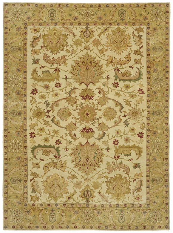 9x12 Beige Oushak Rug - 42261