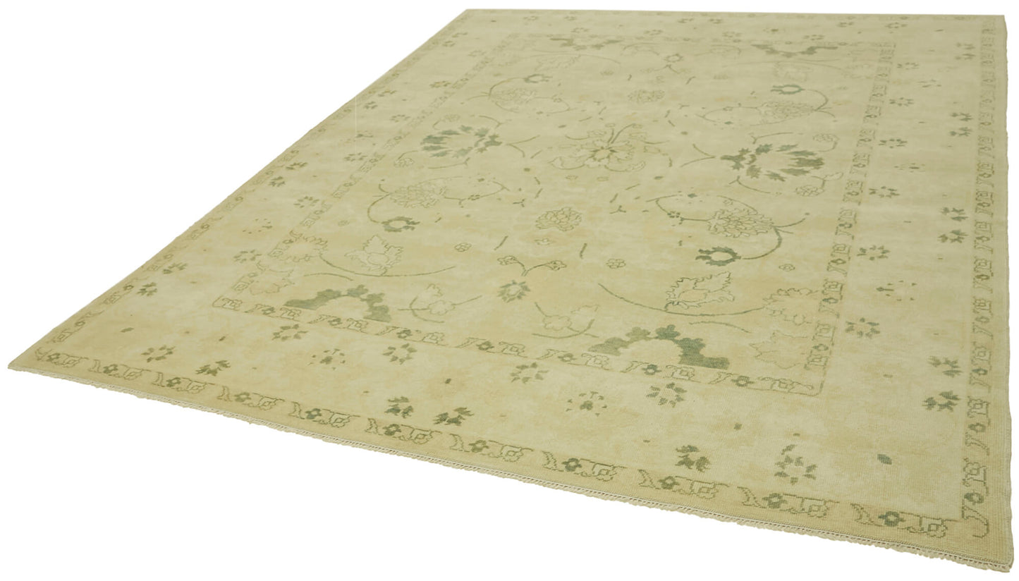 8x10 Beige Oushak Rug - 42265