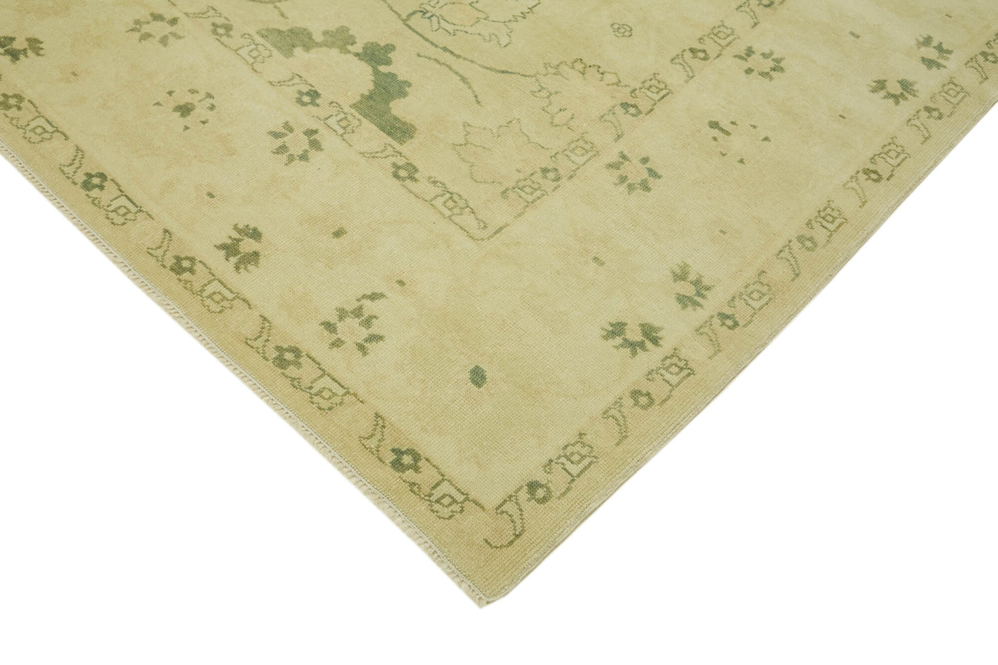 8x10 Beige Oushak Rug - 42265