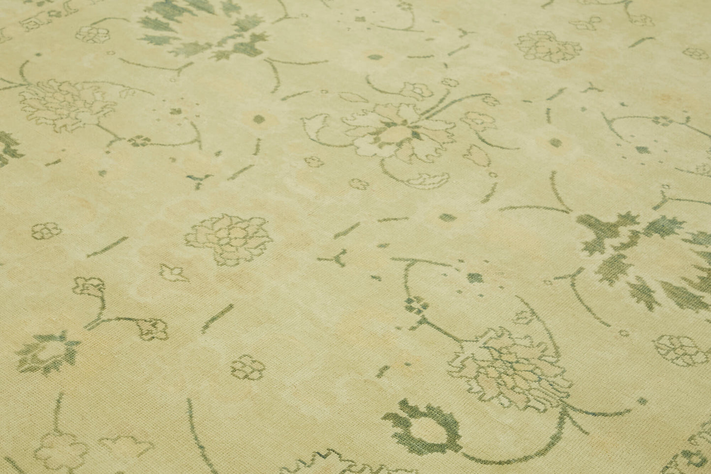 8x10 Beige Oushak Rug - 42265