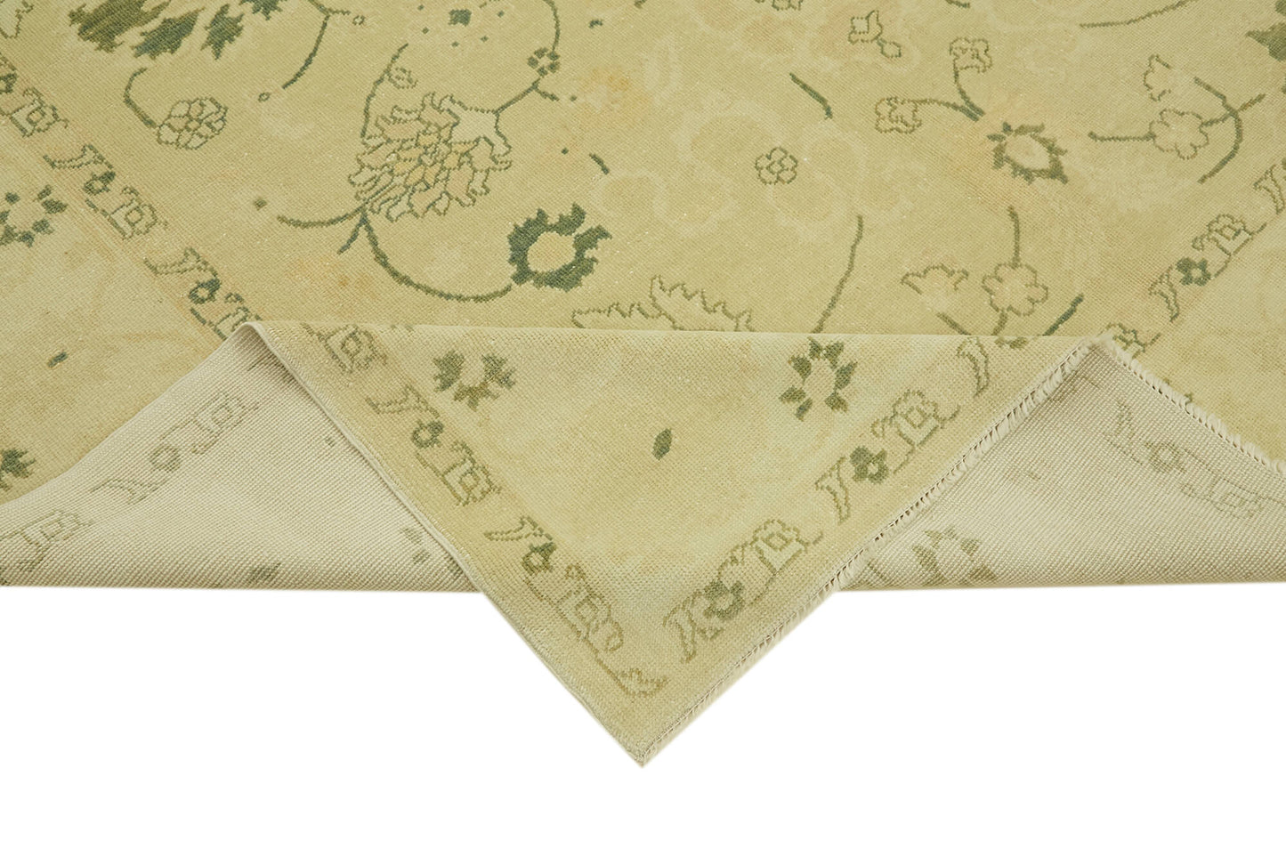 8x10 Beige Oushak Rug - 42265