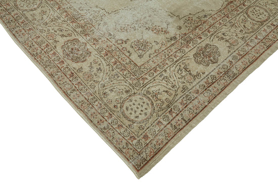 9x12 Beige Vintage Large Area Rug - 42298