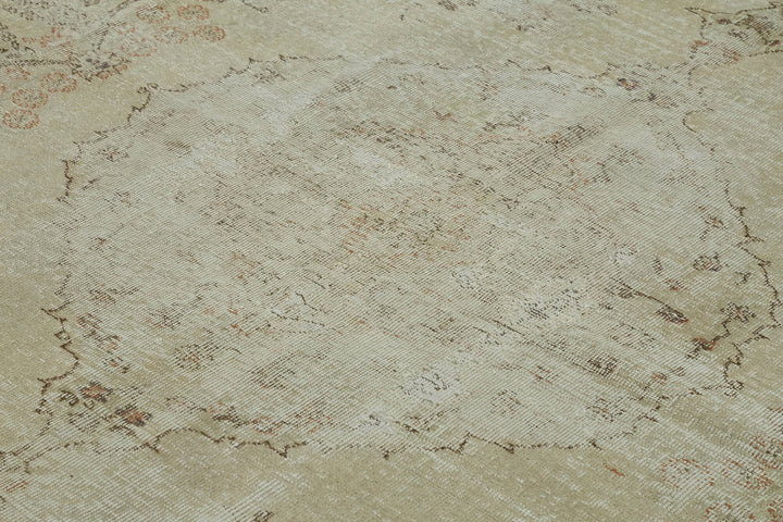 9x12 Beige Vintage Large Area Rug - 42298