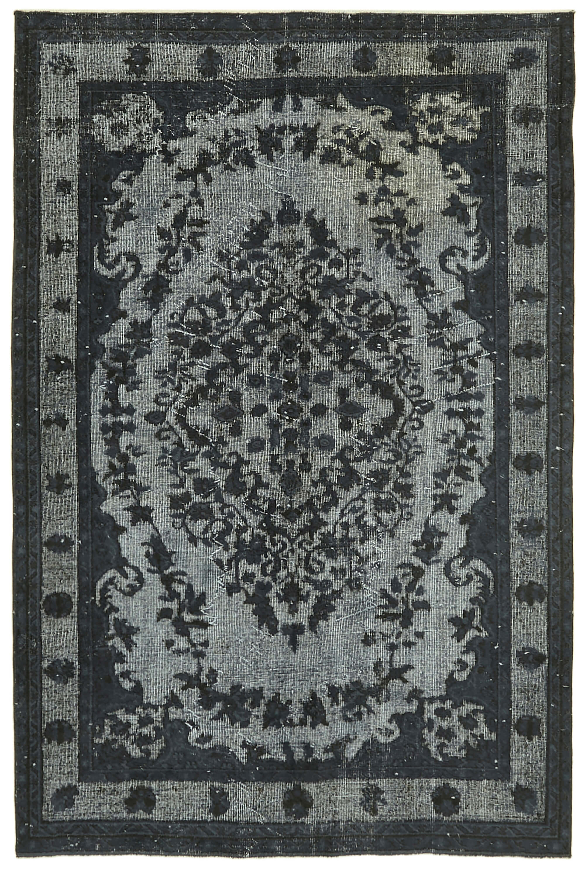 6x9 Grey Over Dyed Rug - 42409