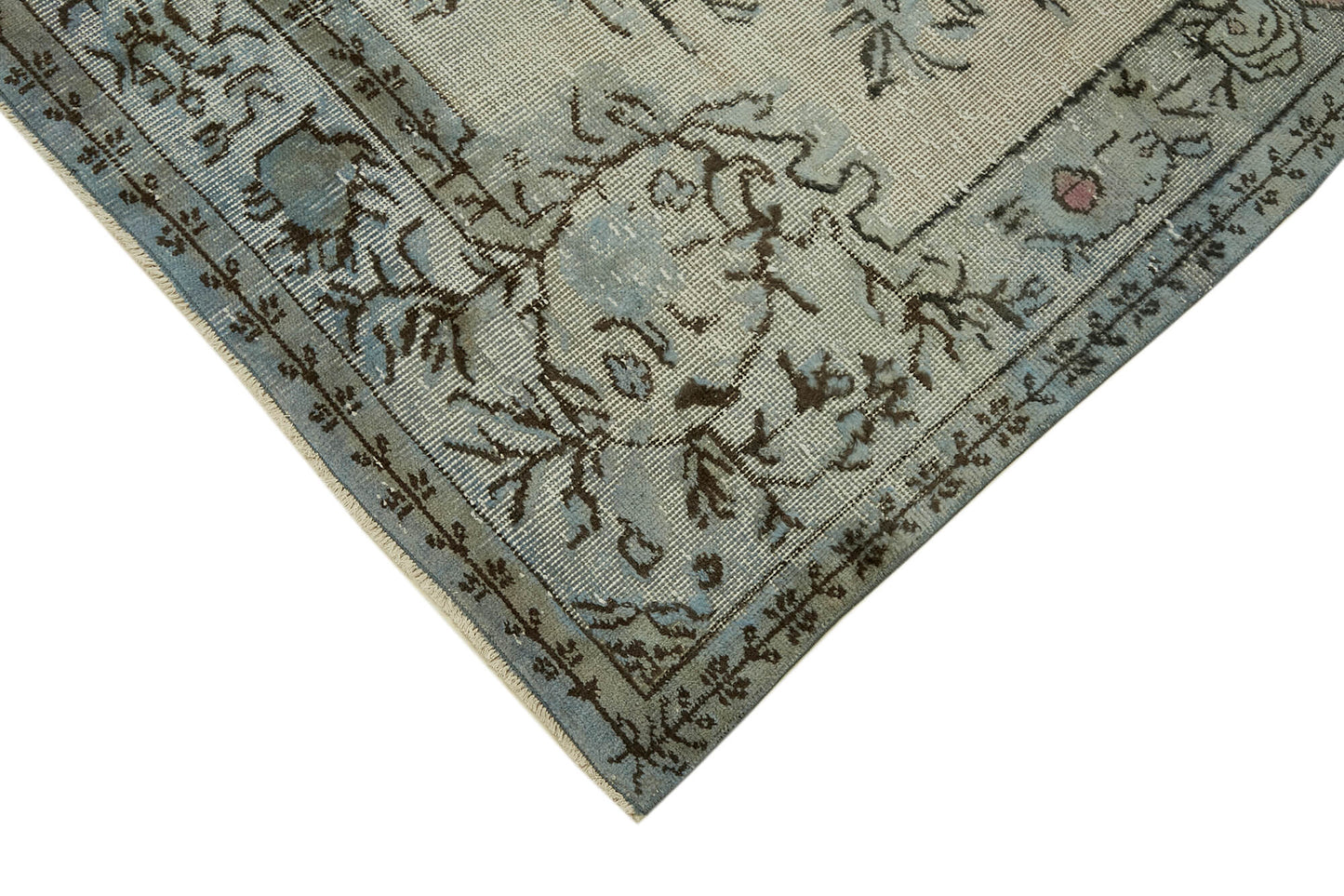 6x10 Blue Over Dyed Rug - 42411