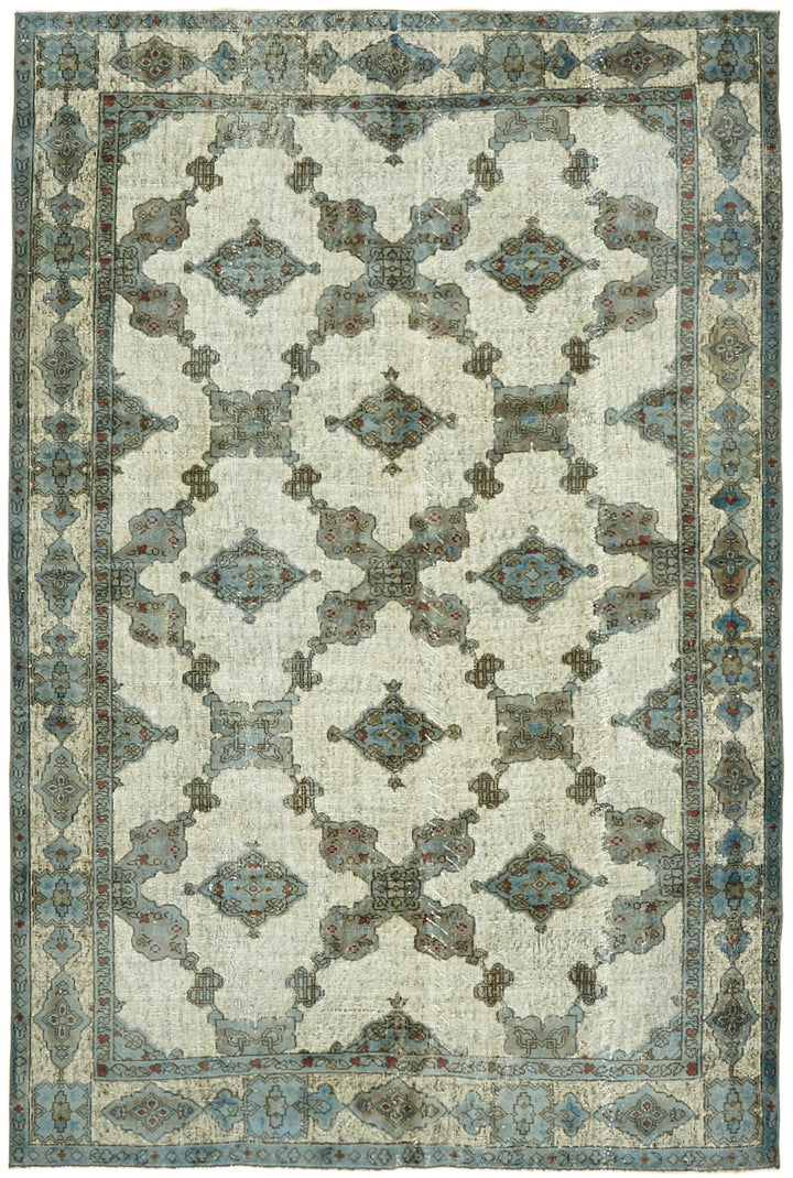 7x10 Blue Over Dyed Rug - 42412