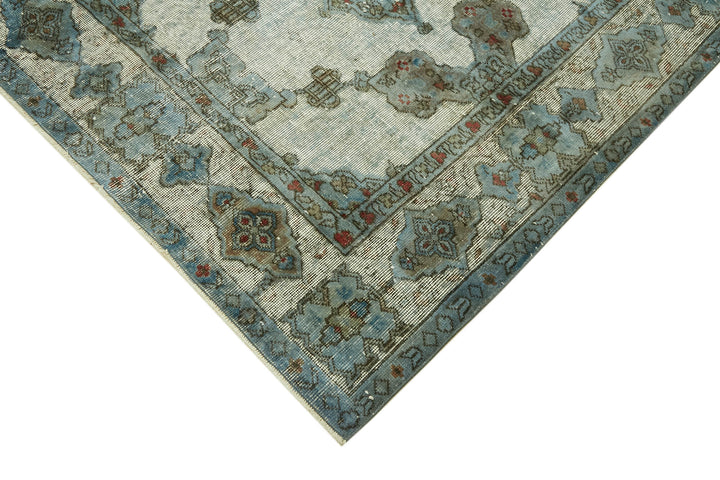 7x10 Blue Over Dyed Rug - 42412